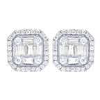 Baguette Diamond Earrings – 3.5 CTW