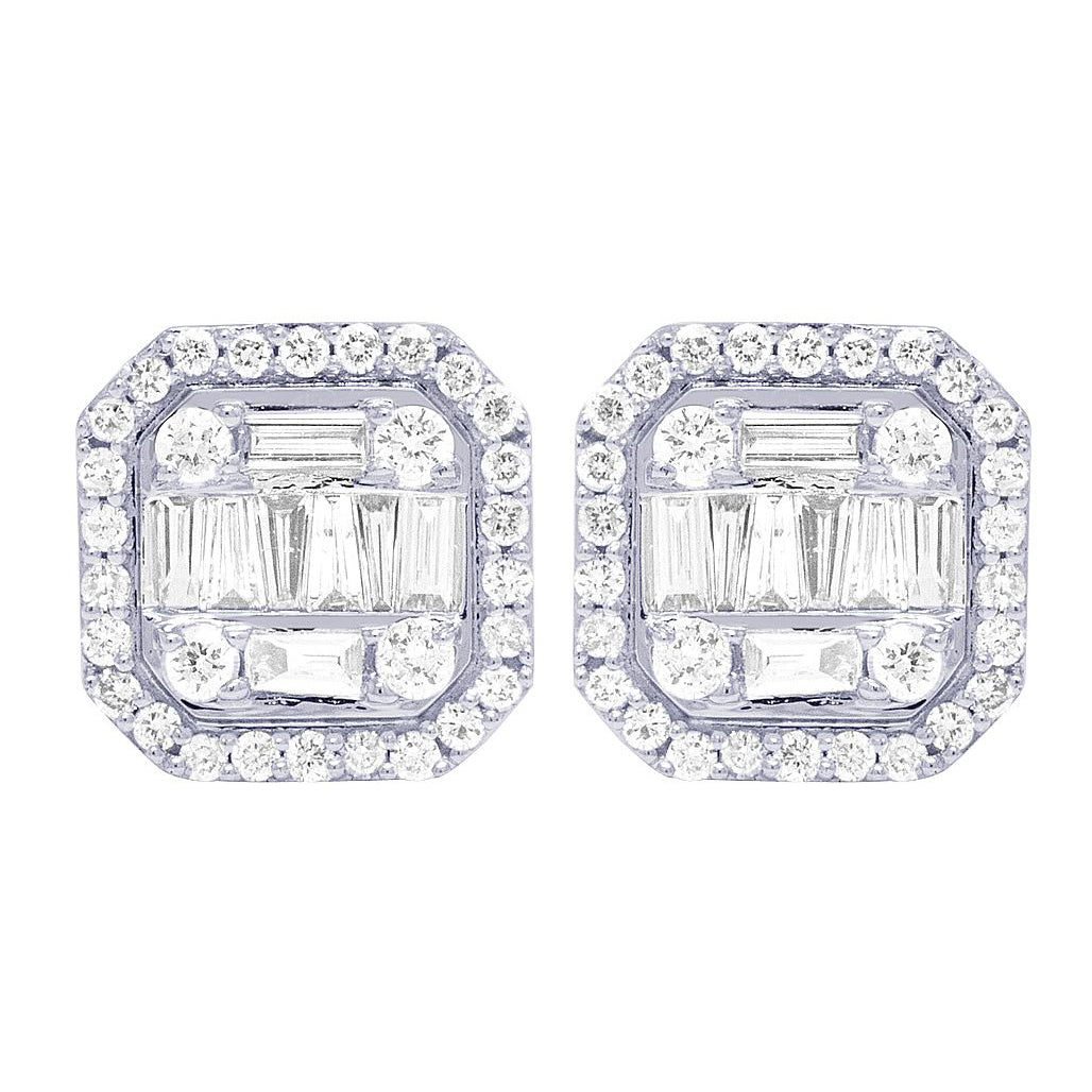 Baguette Diamond Earrings – 3.5 CTW