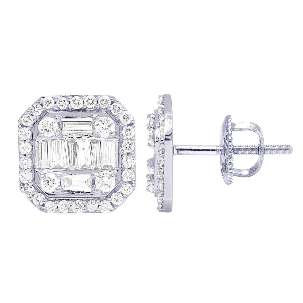 Baguette Diamond Earrings – 3.5 CTW