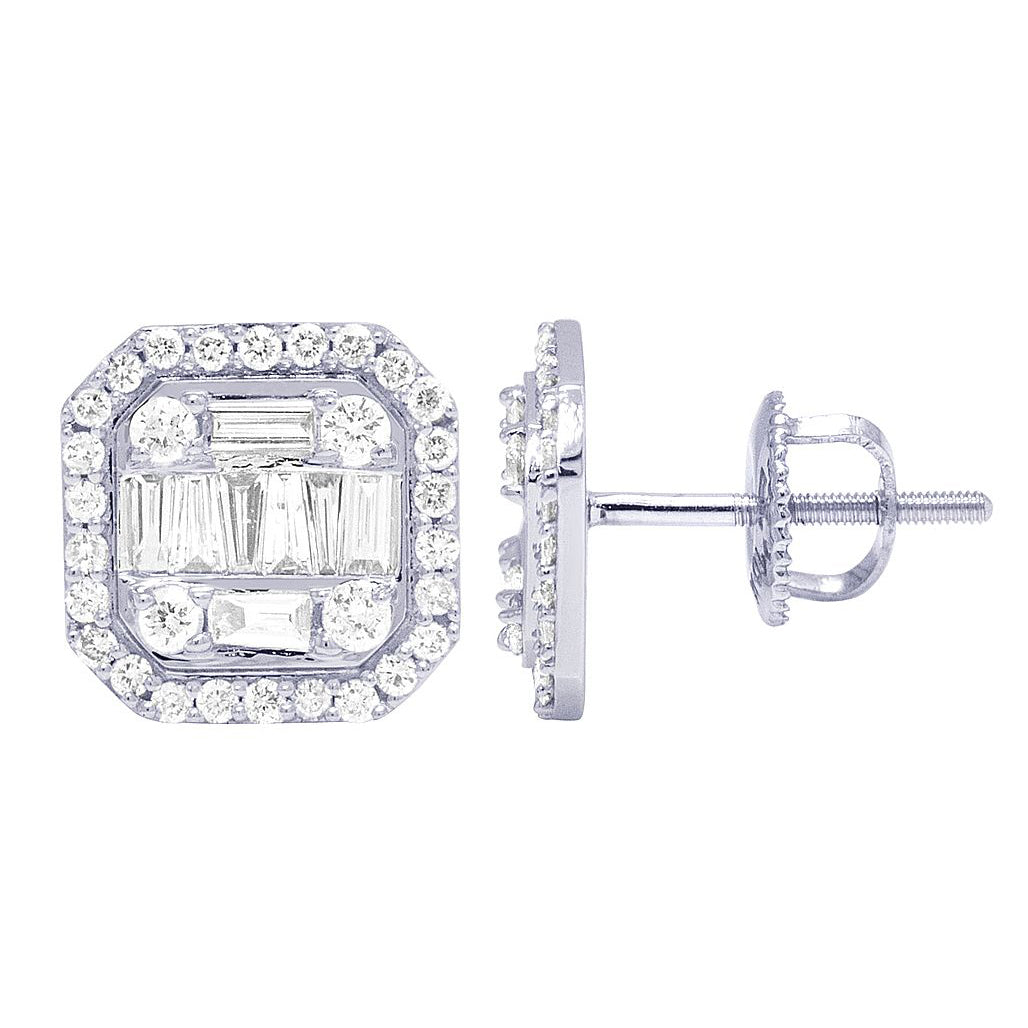 Baguette Diamond Earrings – 3.5 CTW