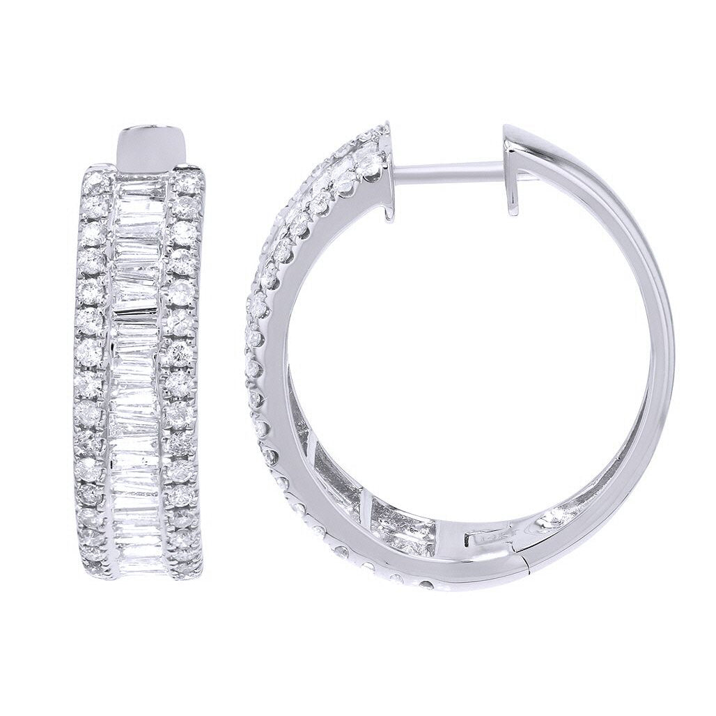 Baguette Diamond Earrings – 5 CTW