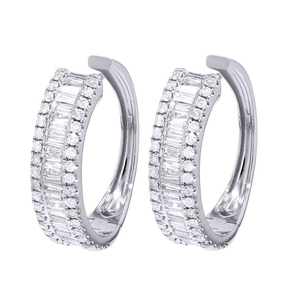 Baguette Diamond Earrings – 5 CTW