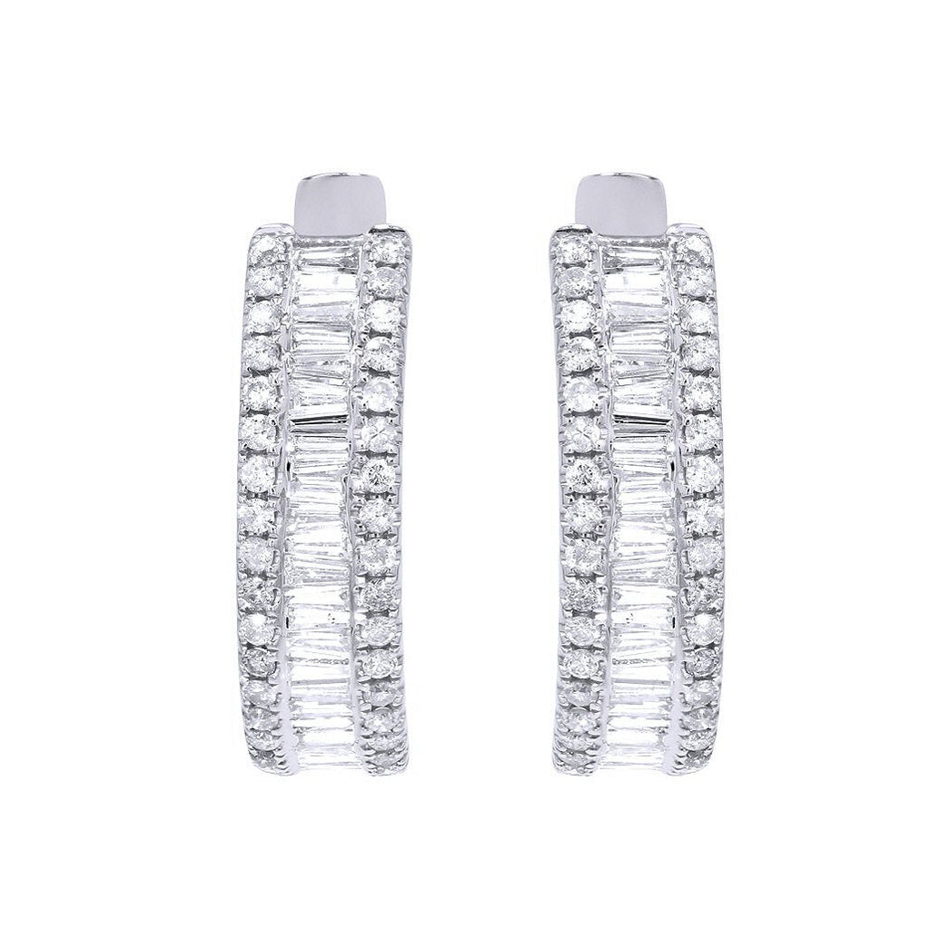 Baguette Diamond Earrings – 5 CTW