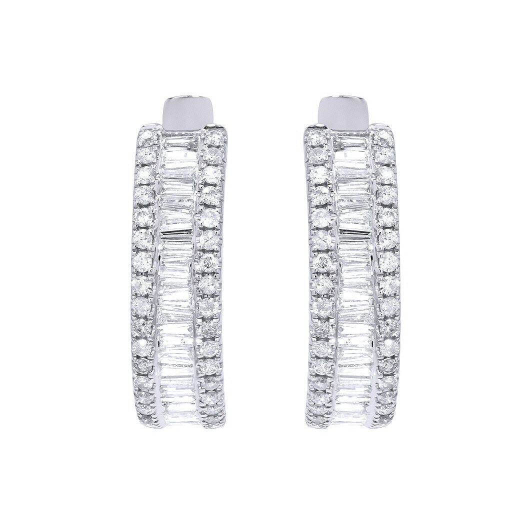 Baguette Diamond Earrings – 5 CTW