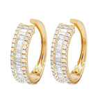 Baguette Diamond Earrings – 5 CTW