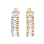 Baguette Diamond Earrings – 5 CTW