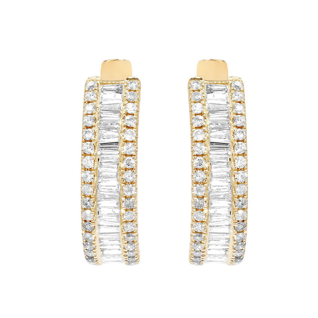 Baguette Diamond Earrings – 5 CTW