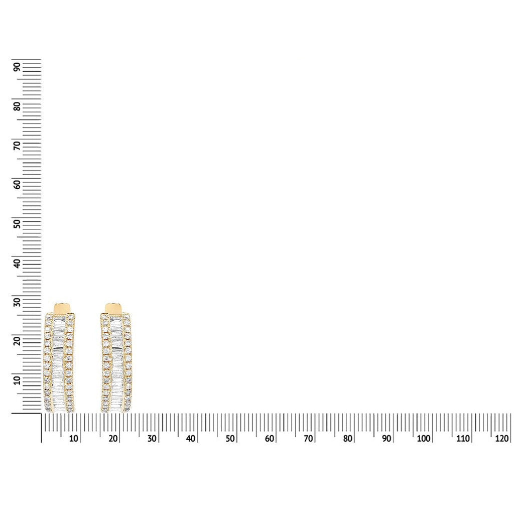 Baguette Diamond Earrings – 5 CTW