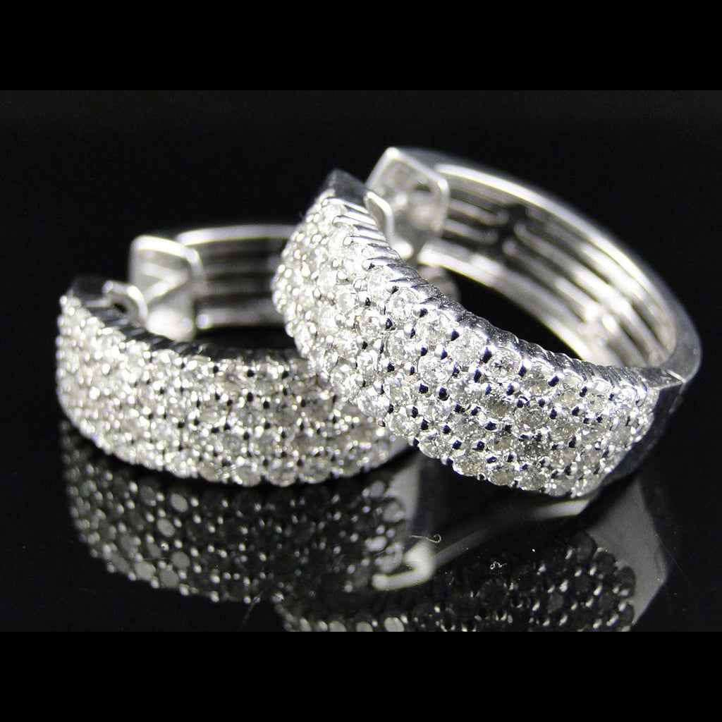 Hoop Earrings – 5.5 CTW