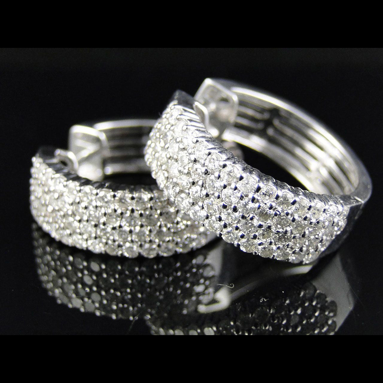 Hoop Earrings – 5.5 CTW