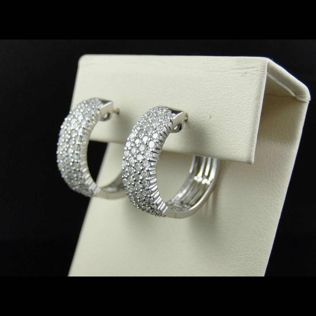 Hoop Earrings – 5.5 CTW