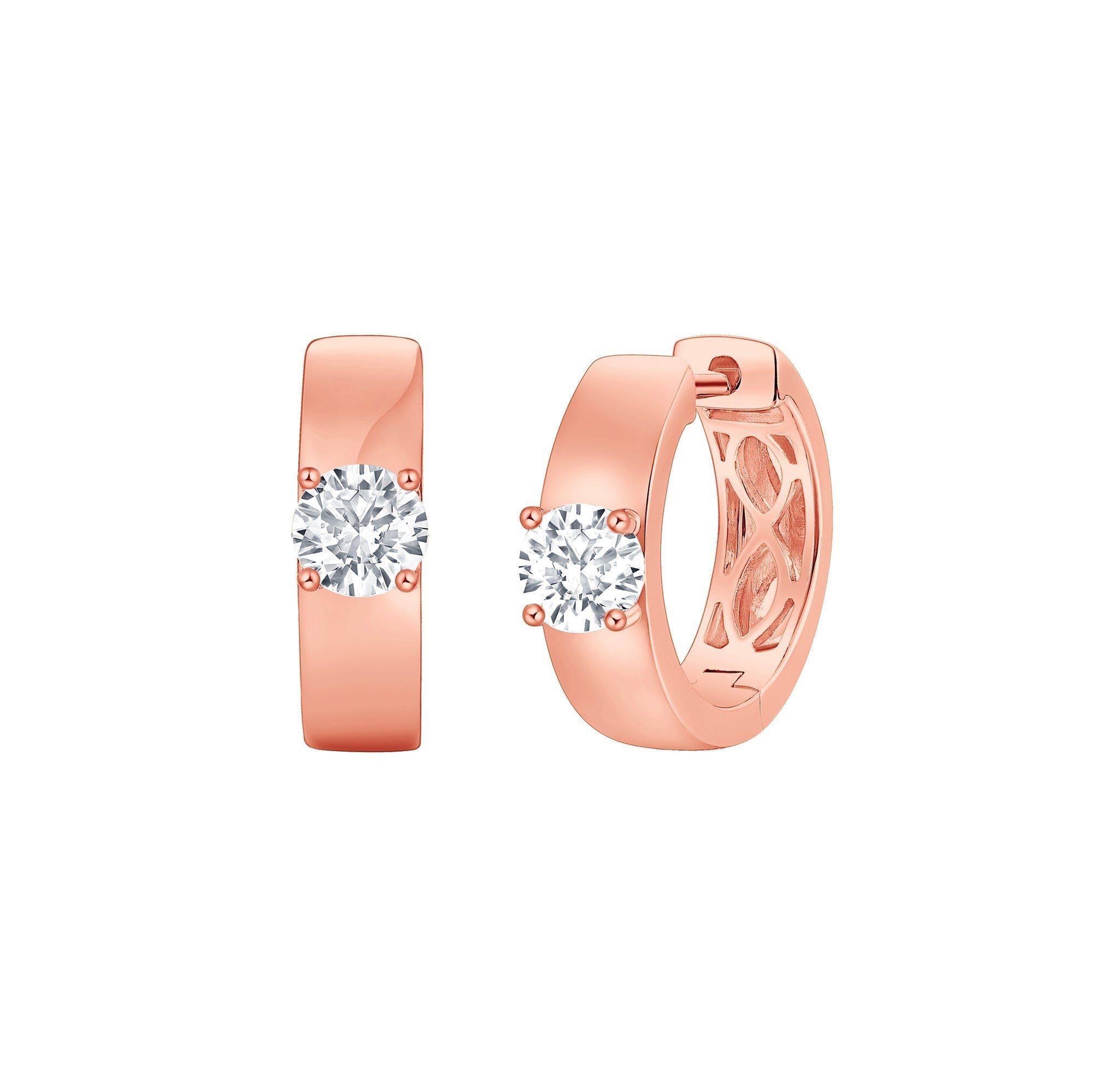 Vvs Diamond Hoop Earrings – 1.4 CTW