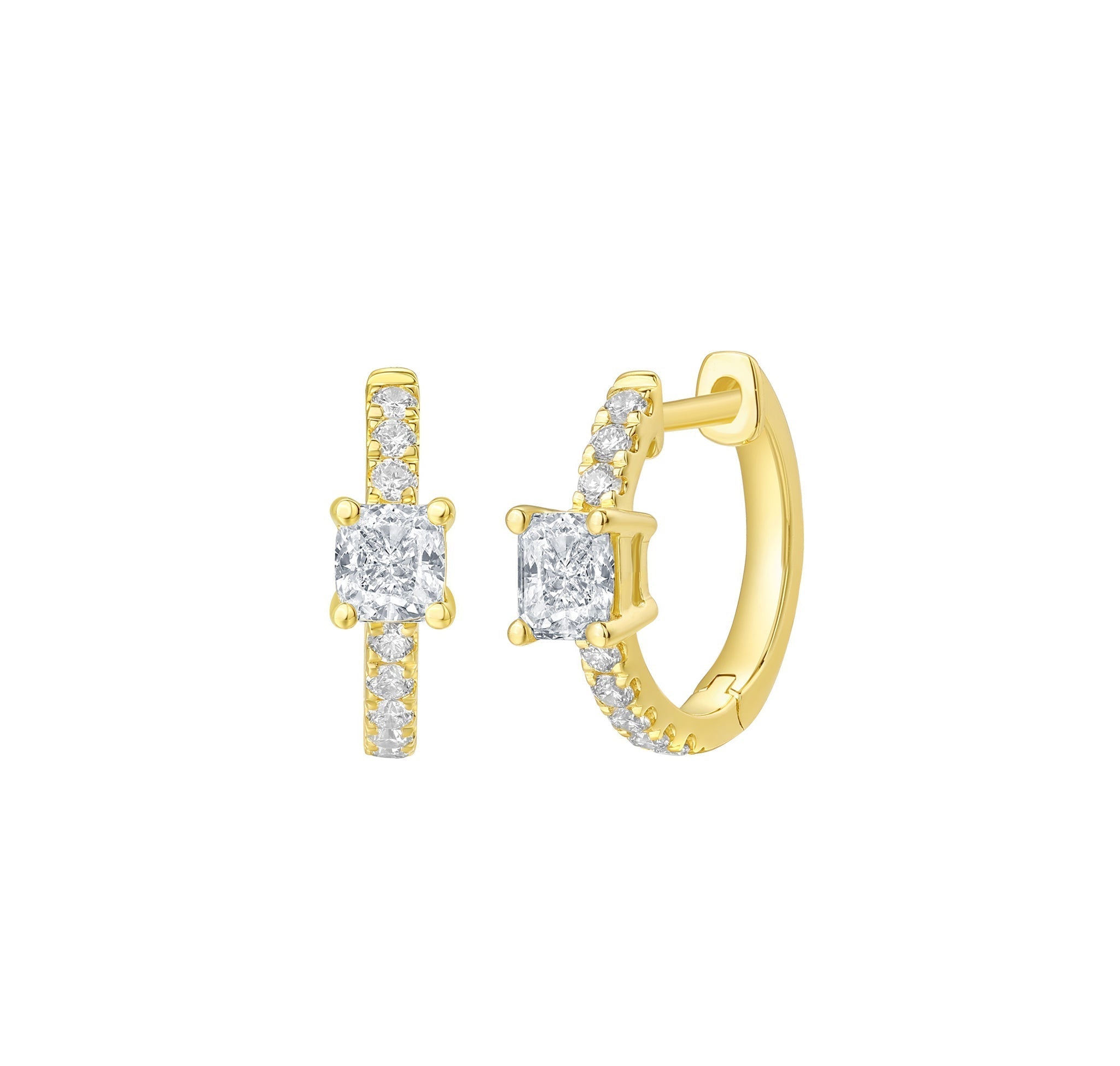 Diamond Mini Hoops – 2.06 CTW