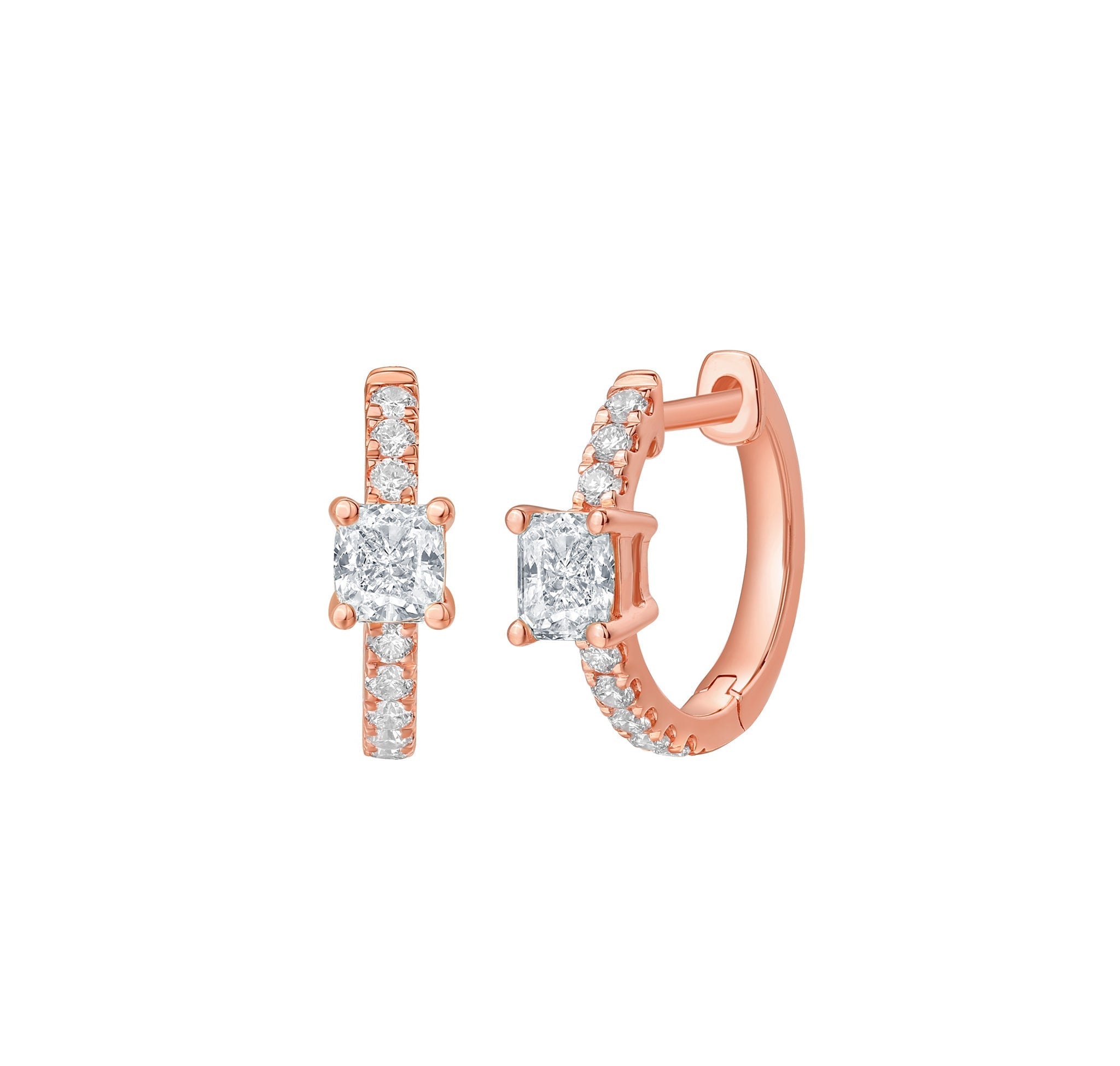 Diamond Mini Hoops – 2.06 CTW