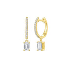 Emerald Earrings – 2.6 CTW