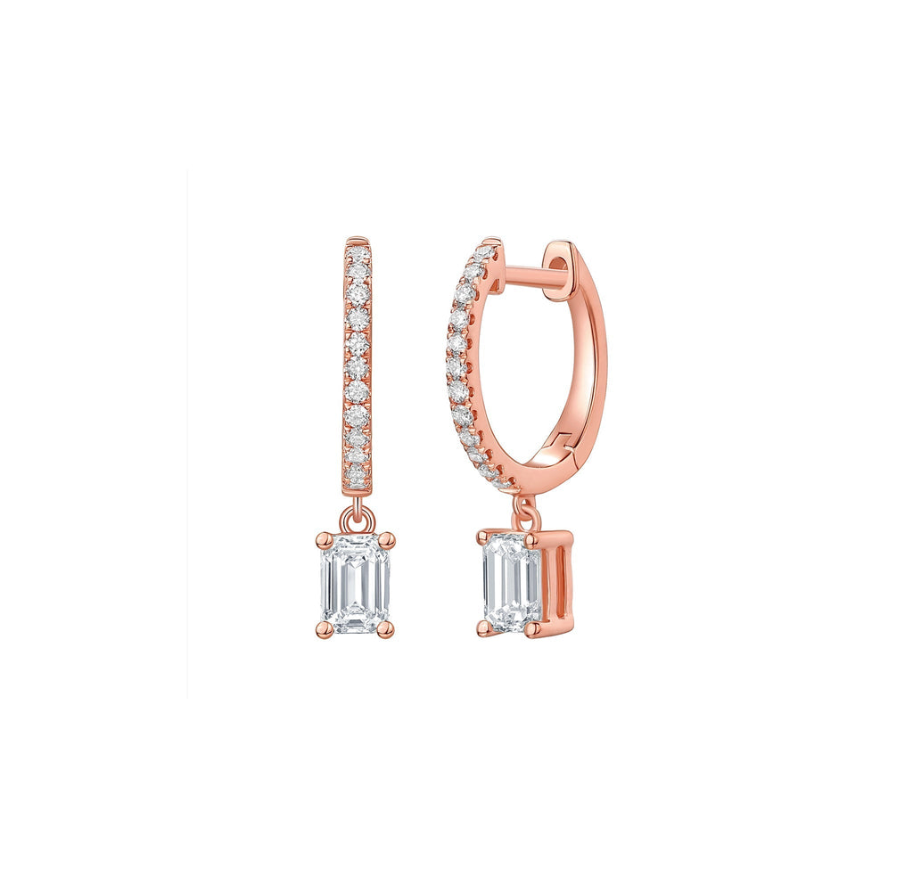 Emerald Earrings – 2.6 CTW