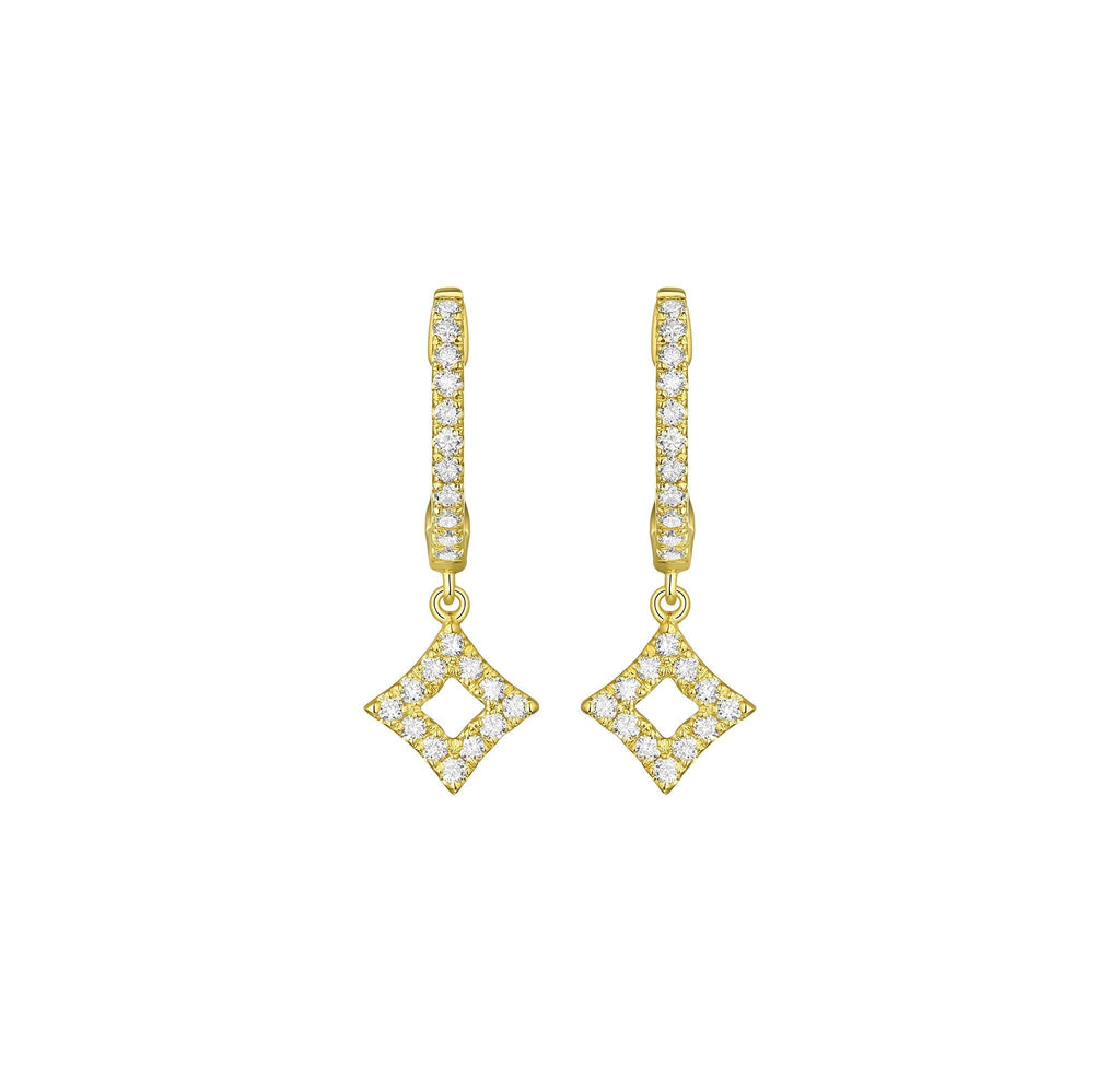 Delicate Hoop Earrings – 1.6 CTW
