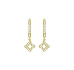 Delicate Hoop Earrings – 1.6 CTW