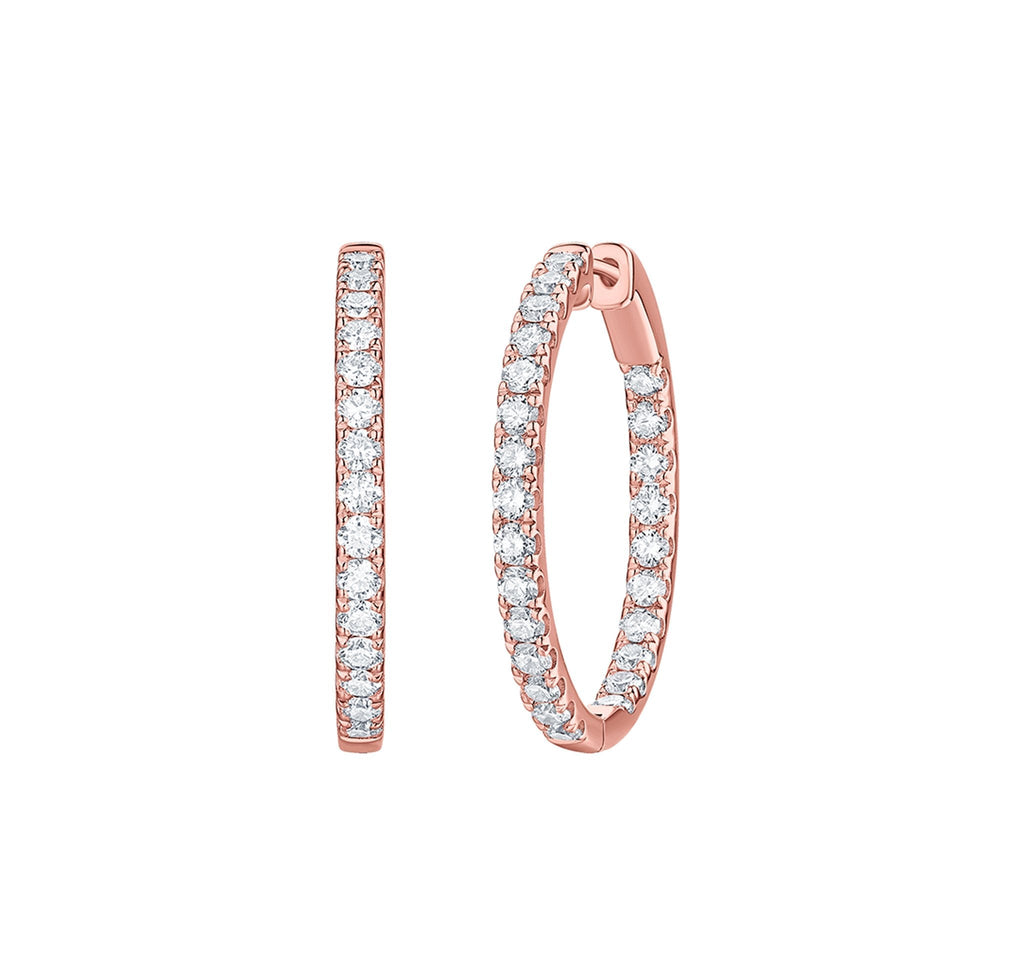Vvs Diamond Hoop Earrings – 5 CTW