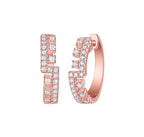 Gold Hoop Earrings – 1.5 CTW