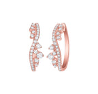 Gold Hoop Earrings – 1.7 CTW