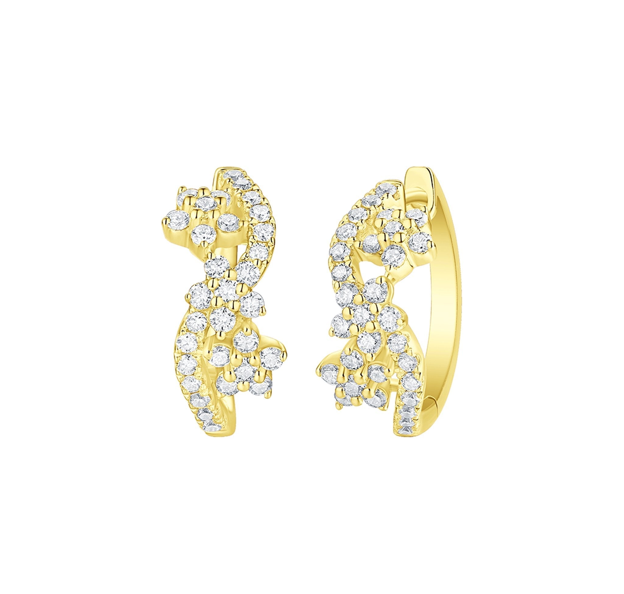 Hoop Earrings – 2 CTW