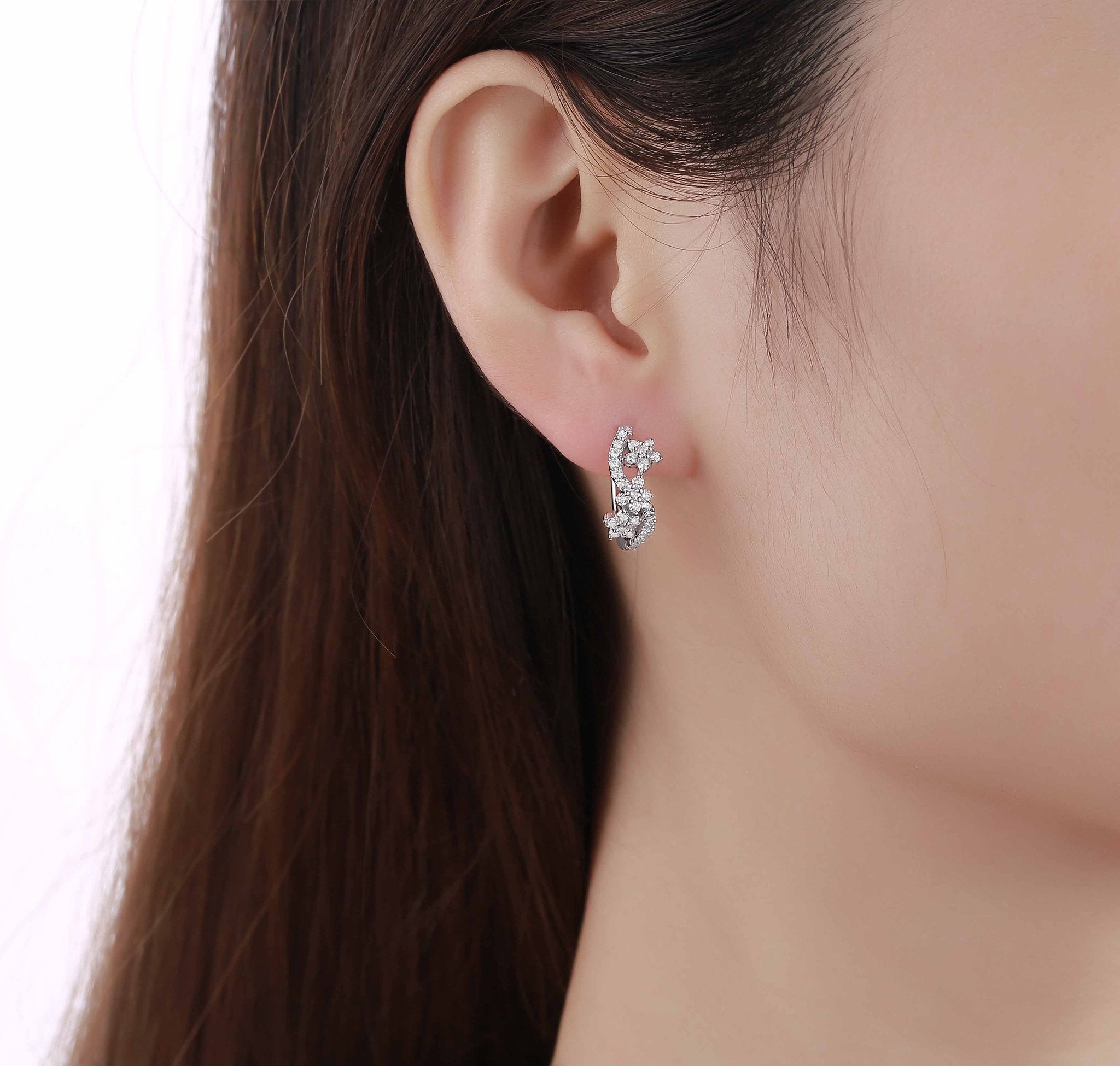 Hoop Earrings – 2 CTW