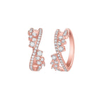 Round Diamond Hoop Earrings – 2 CTW