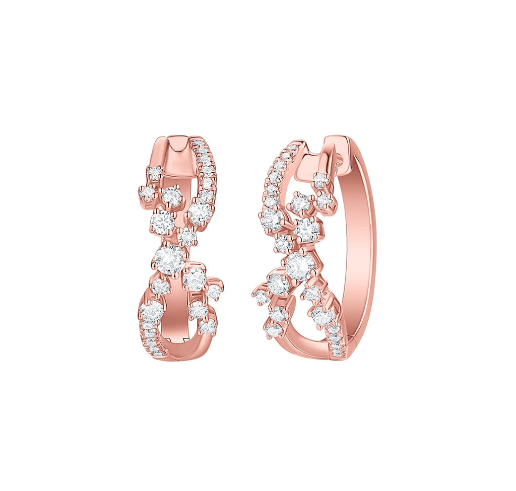 Diamond Hoop Earring – 2 CTW