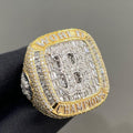 Men’s Diamond Ring 14k Solid Gold