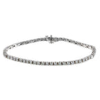 2MM Men’s Diamond Tennis Bracelet Luxury Handcrafted Jewelry
