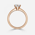 Round Cut VVS Engagement Ring