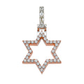 Custom Star Diamond Pendant - 1.51 CTW
