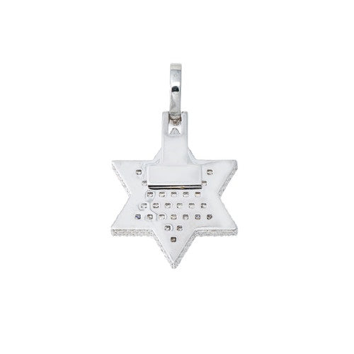 Natural Diamond Star Pendant - 6.29 CTW