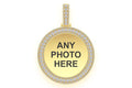 Diamond Photo Memory Gold Pendant - 4.5 CTW