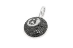 14K Solid Gold VVS Diamond 8 Ball Pendant - 0.81 CTW
