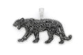 Custom Black Panther Diamond Pendant - 9.75 CTW