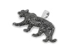 Custom Black Panther Diamond Pendant - 9.75 CTW