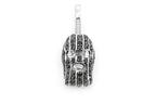 Custom Black Ski Mask Diamond Pendant - 0.25 CTW