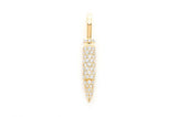 Icy Natural VVS Bullet Pendant
