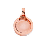 Iced out Photo 14 Solid Gold Pendant
