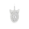 Devil Emoji Diamond Pendant 14K Solid Gold - 0.7 CTW