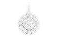 14K Gold Double-Tier Diamond Pendant - 2.75 CTW
