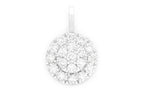 14K Gold Double-Tier Diamond Pendant - 2.75 CTW