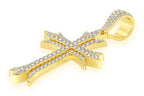 Lab Grown Diamond Cross Pendant - 6.75?CTW