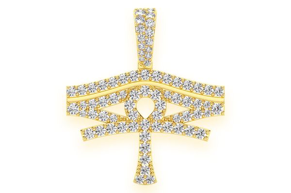 Eye of Horus Diamond Pendant - 1.40 CTW