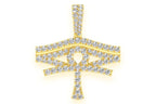 Eye of Horus Diamond Pendant - 1.40 CTW