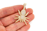 Large Spider VVS 925 Silver Charm