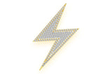 Lightning Bolt Lab Grown Diamond Pendant