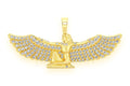 Ma'at Diamond Pendant 14k Solid Gold - 1.33 CTW